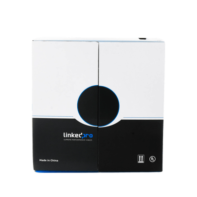 Bobina de cable de 305 metros Cat6+, CM, CALIBRE 23 ALTO RENDIMIENTO, ETL,UL, color azul, super flexible, para aplicaciones de video vigilancia, video HD, y redes de datos. Uso interior. - Image 5