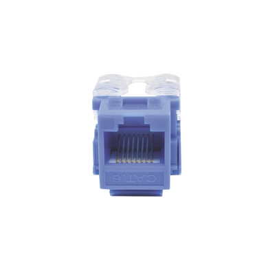 Módulo Jack 110 Cat6, Keystone para faceplate - Color Azul - Image 2