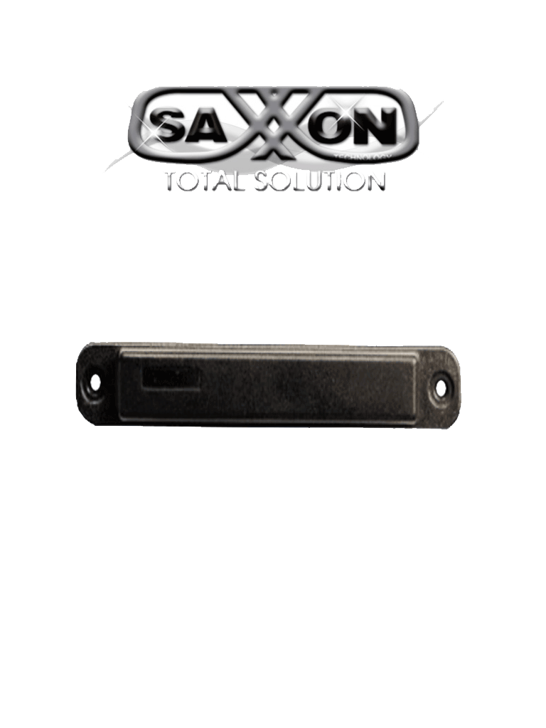 SAXXON ASCHF03 – TAG De PVC UHF / ADHERIBLE / 902 A 928MHz / 2056 Bits /  ID 94 Bits / Hasta 12M / Para Exterior / Compatible con Lectoras SAXR2656 & SAXR2657