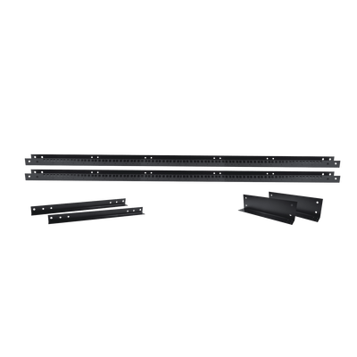 Rack de 2 Postes, Estándar 19", 45 Unidades, Fabricado en Acero, Base "L" para Anclar a Piso. - Image 2