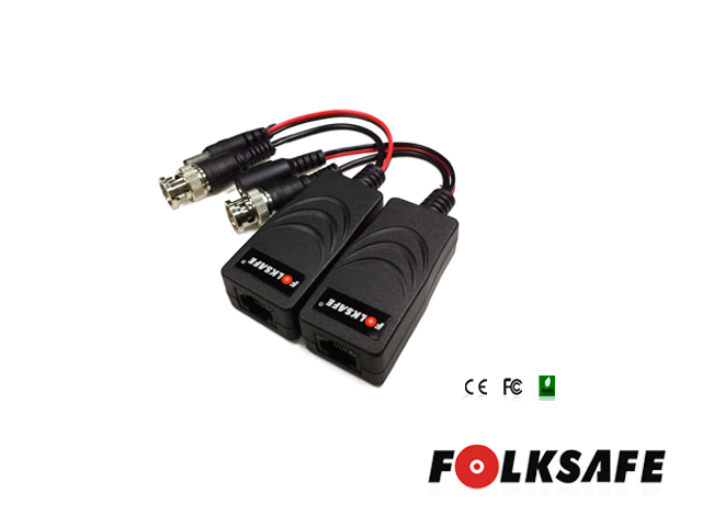 TRANSCEPTOR HD FOLKSAFE FS-HD4301VP, TRANSMISOR/RECEPTOR DE VIDEO Y VOLTAJE (12V/24V DC/AC) COMPATIBLE CON TODAS LAS MARCAS DE CÁMARAS CON FORMATO DE VIDEO AHD, HD-TVI, HD-CVI Y CBVS, SOPORTA DISTANCIA MAXIMA DE CABLEADO PARA VIDEO AHD 250MTS A 2MP, DISTANCIA MÁXIMA DE CABLEADO PARA VOLTAJE DE ALIMENTACIÓN A CÁMARA AHD 2MP CON FUENTE DE 12V 3AMP ES DE 50MTS, CUENTA CON PROTECCIÓN DE DESCARGAS DE 2KV DE ENTRADA/SALIDA DE VIDEO.