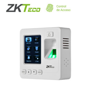 CONTROL DE ACCESO BASICO Y ASISTENCIA ZKTECO SF100/ID BIOMETRICO DE 1500HUELLAS/5000TARJETAS125KHZ/80,000REGISTROS TCP/IP/RS485/USBHOST COMPATIBLE LECTORA KR503E