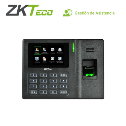 CONTROL DE ASISTENCIA CHECADOR AUTONOMO ZKTECO LX14 BIOMETRICO DE 500HUELLAS/500CONTRASEÑAS/50,000REGISTROS USBHOST/SSR-FORMATOEXCEL