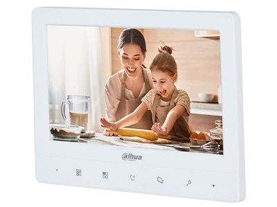 DAHUA DHI-KTH01+DHI-VTH1020J - Kit de Videopotero Hibrido + Frente de Calle Analogico con Camara de 1.3 MP + DAHUA VTH1020J- Monitor analógico de 7 pulgadas compatible con KTA01 / KTA02 / #VDP - Image 2