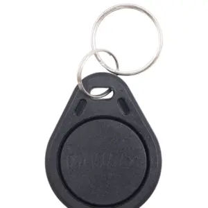 ZKTECO TAG03ID - Bolsa con 100 Llaveros ID con Frecuencia de 125 kHz, con Folio Grabado, Color Negro