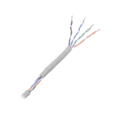 Cable Cat5e de alto rendimiento, con certificaciones ETL, UL, color gris, de 100 m ( 328 ft ) para aplicaciones en CCTV, redes de datos. Uso interior. - Image 2