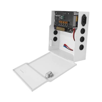Fuente de Poder Profesional de 12 Vcc @ 4 A / Soporta 4 Cámaras / Capacidad de Batería de Respaldo (No Incluída) / Voltaje de Entrada 96-264 Vca - Image 2