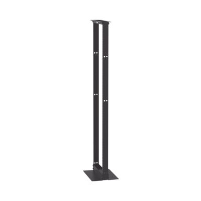 Rack de Dos Postes Estándar de 19 in, Rieles Numerados y Roscados #12-24, Fabricado en Aluminio, 45 Unidades de Rack, Color Negro - Image 3