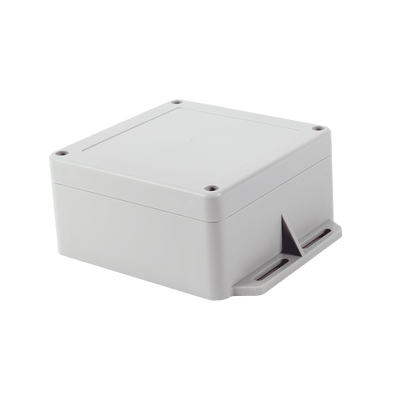 Gabinete Plástico Gris para Exterior (IP65) de 120 x 120 x 60 mm Cierre por Tornillos. - Image 3