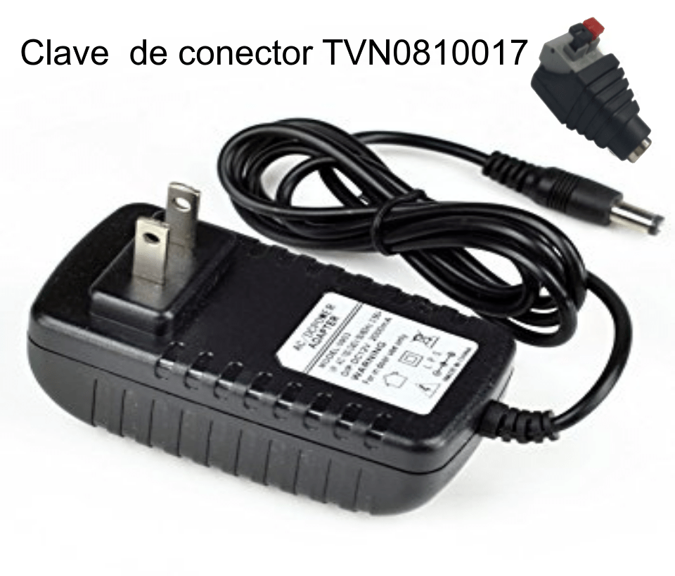 SAXXON PSU1202E - Fuente de Poder Regulada de 12 Vcc 2 Amperes/ Con Cable de 1.2 Metros/ Conector Macho/ Especial para Camaras de CCTV/ Usos Multiples/ - Image 3