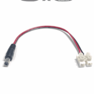 SAXXON PSUWB04 - Bolsa de 10 Conectores Macho para Alimentación de Camaras/ Cable Calibre 18 AWG/