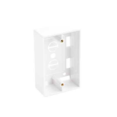 Caja de Pared Universal, Color blanco, Para montaje con Placas de Pared - Image 3