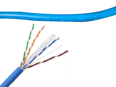 SAXXON OUTP6COP305B - Cable UTP Cat6 100% cobre, 305 metros, bobinado REELEX, color azul para interior. Certificado ISO9001, UL 444, RoHS, ANSI/TIA/EIA. Ideal para redes de datos y video. - Image 6