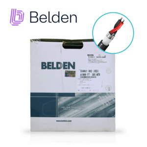 BELDEN 5340U1 002A1000 – Cable de Seguridad y Sonido 2×18 AWG Rojo CMG/FPL/PLTC-ER Uso Interior y Ambientes Húmedos
