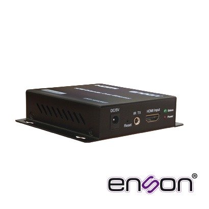 EXTENSOR HDMI ENSON ENS-HE8200T MODULO TRANSMISOR IDEAL PARA SOLUCIONES DE TRANSMISIÓN DE VIDEO Y AUDIO POR PROTOCOLO IP UNO A VARIOS REQUIERE MODULO RECEPTOR ENS-HE8200R