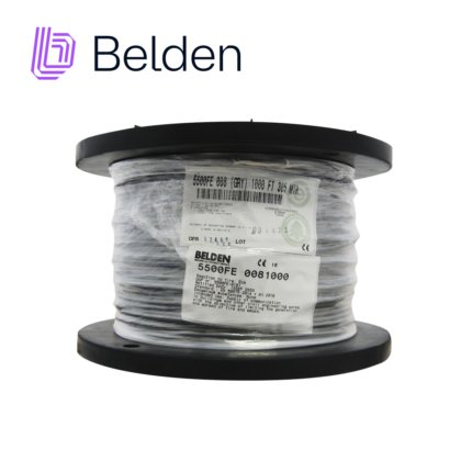CABLE DE SEGURIDAD Y SONIDO 305MTS 5500FE 0081000 BELDEN