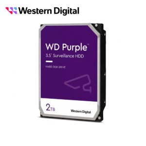 DISCO DURO DD 2TB SATA WD PURPLE WD23PURZ OPTIMIZADO PARA VIDEOVIGILANCIA COMPATIBLE CON DVRS Y NVRS DE CUALQUIER MARCA