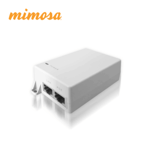 INYECTOR POE GIGABIT MIMOSA 24V 12W PARA RADIOS C5C-EF, C5X-IP67 Y A5X-EF (NO INCLUYE CABLE DE CORRIENTE)