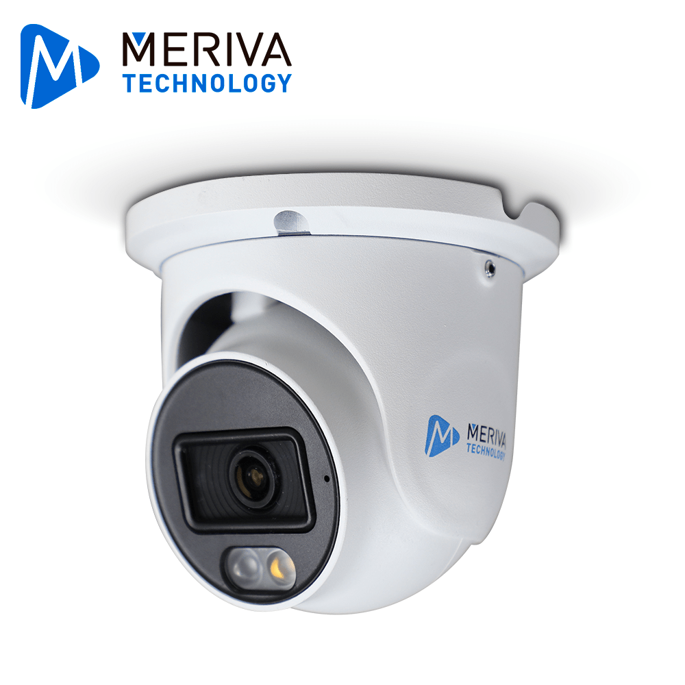 CAMARA IP TURRET MERIVA TECHNOLOGY MTD-800FS4 / 8MP – 4K / H.265+ / 2.8MM / 20 – 30M IR / IP67 / METALICA / 12 VCD / POE / SOPORTA MICRO SD HASTA 256 GB (NO INCLUIDA) / 1 ENTRADA DE AUDIO / MICROFONO INTEGRADO / MIA 2.0 / ONVIF / VIDEO ESTRUCTURADO INTEGRADO – CRUCE DE LINEA – INTRUSION / CUMPLE CON LA POLITICA NDAA