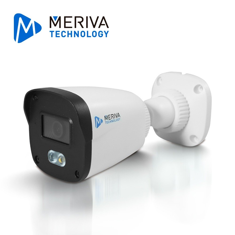 CAMARA IP BULLET MERIVA TECHNOLOGY MOB-400S4LD / 4 MP / H.265+ / 2.8 MM / 10 – 20M IR / IP67 / METAL-PLASTICA / 12 VCD / POE / MICROFONO INTEGRADO / MIA 2.0 / ONVIF