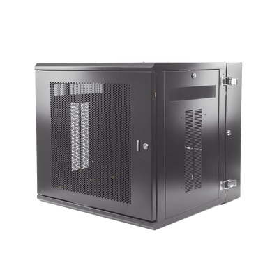 Gabinete PanZone de Montaje en Pared, de 19in, Puerta Ventilada, 12 UR, 635mm de Profundidad, Color Negro - Image 3