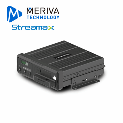 MDVR MOVIL AHD 8CH MERIVA STREAMAX MV3N-ALPR / 2MP / 4CH AHD + 4CH IP / H.265 / SALIDAS DE VIDEO 1 CVBS + 1 VGA / 8 ENTRADAS + 1 SALIDA DE AUDIO / 8 - 36 VCD / WIFI / 3G/4G / BLUETOOTH / GPS / SENSOR G / SOPORTA 1 SD HASTA 256GB (NO INCLUIDA) / SOLUCION POLICIACA