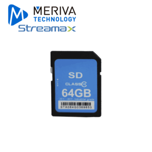 TARJETA SD 64GB MERIVA STREAMAX MSD64GB / PARA DVRS MOVILES