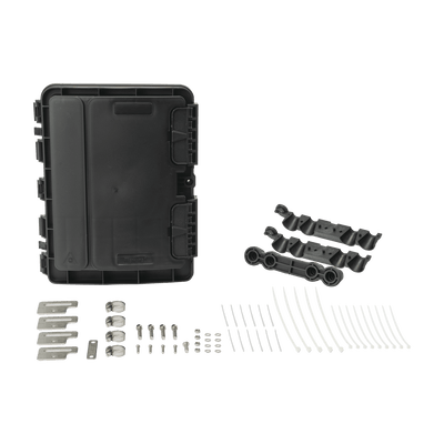 Cierre de Empalme para 20 fusiones de fibra óptica, Exterior, 16 acopladores SC/APC, IP65 "No incluye Splitter" - Image 5