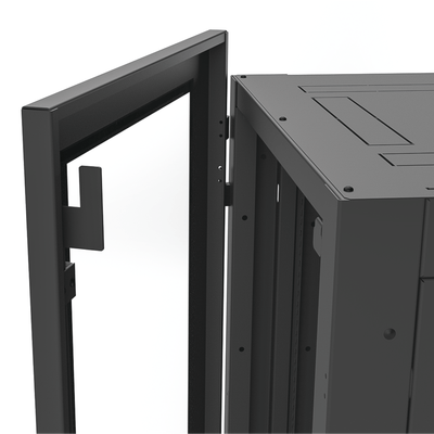 Gabinete Profesional para Telecomunicaciones de 19in, Instalación a Piso, 24UR, 600 mm Profundidad, Se envía el Gabinete Armado. - Image 9