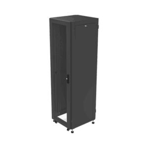 Gabinete para Telecomunicaciones Rack Estándar de 19", 42UR, 600 mm Ancho x 600 mm Profundidad. Fabricado en Acero, Se envía el Gabinete Armado.