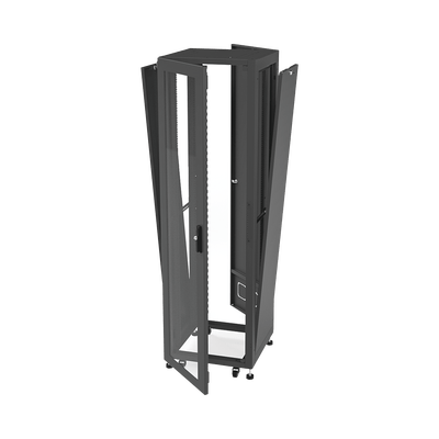 Gabinete para Telecomunicaciones Rack Estándar de 19", 42UR, 600 mm Ancho x 600 mm Profundidad. Fabricado en Acero, Se envía el Gabinete Armado. - Image 3
