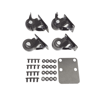 Juego de 4 Ruedas para Gabinetes Linkedpro Terminación R2 (2 con freno, 2 libres) - Image 3