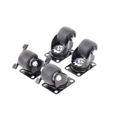 Juego de 4 Ruedas para Gabinetes Linkedpro Terminación R2 (2 con freno, 2 libres) - Image 7