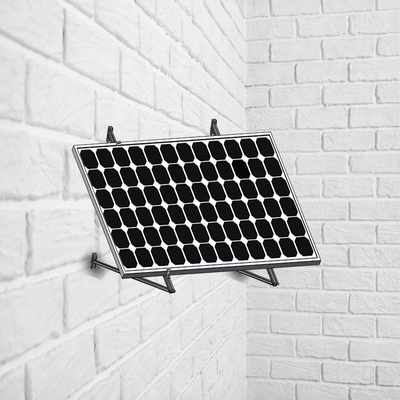 Montaje Para Módulos Solares En Muro Con Espesor De 35-40mm, Riel 1400mm - Image 2