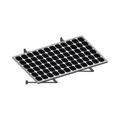 Montaje Para Módulos Solares En Muro Con Espesor De 35-40mm, Riel 1400mm