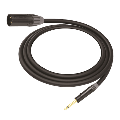 Cable de Audio | XLR 3 Polos Macho a Plug 1/4 in mono | Conector Seetronic Serie M SCMF3 - MP2X | Longitud 5m