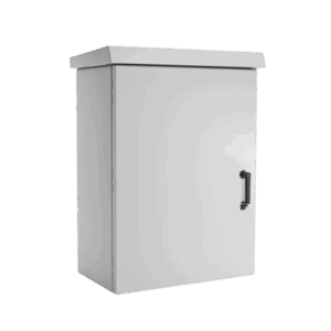 Gabinete Para Exterior OSP ComLine, Protección NEMA 4/12/4X/3/3R; IP66, 700 mm de Ancho, 600 mm de Profundidad, 25 UR, De Aluminio, Color Gris Claro