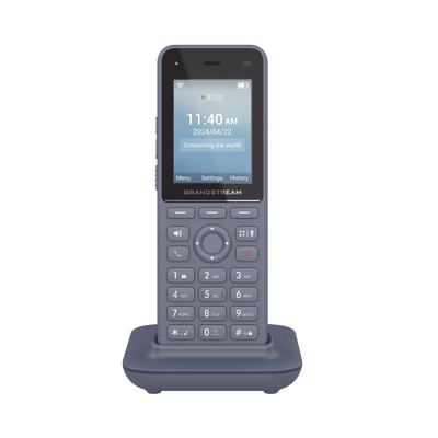 Teléfono IP inalámbrico Wi-Fi, Portátil, 3 cuentas SIP, 3 líneas, Voz HD, Bluetooth integrado, Puerto USB tipo C - Image 2