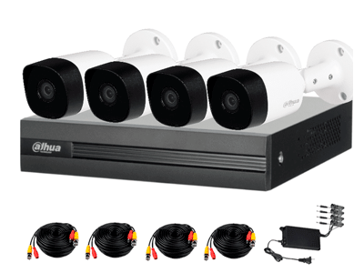 DAHUA KITXVR1B04H-I+4B2A51 -Kit de 4 Ch de 5 MP/ DVR Cooper-I WizSense/Con IA/ H.265+/4 Camaras B2A51 Metalicas/4 Ch + 1 IP o Hasta 5 Ch IP/ 4 Ch SMD Plus/Busqueda de Humanos y Vehiculos/Accesorios Incluidos#DAHQ1M #NuevoPrecio #DMD #DVM#VolDH #MCI2 #DMD - Image 4