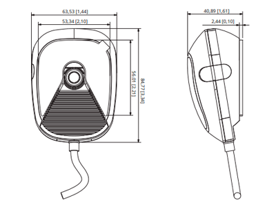 DAHUA DHI-DAE-CFM5210-CYN - Camara de Monitoreo Frontal para DVRs Moviles/ 2 Megapixeles/ Lente de 6 mm/ Funcion de Inteligencia Artificial y Asistencia al Conductor/ Serie ADAS/ IP54/ #ConducciónSegura #CMO - Image 4