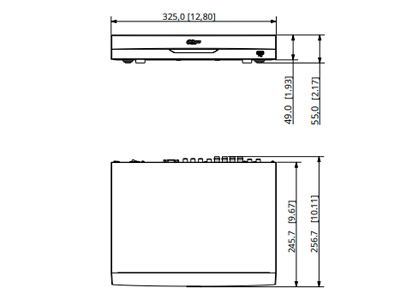 DAHUA XVR5108HE-I3 - DVR de 8 Canales 5 Megapixeles Lite/ WizSense/ H.265+/ 8 Canales +4 IP/ Hasta 12 Ch IP/ 1 Canal de Reconocimiento Facial/ SMD Plus/ Protección Perimetral/ 1 Puerto SATA/ 8&3 E&S de Alarmas/ 8 Entradas de Audio/ IoT&POS/ #VolDH - Image 9