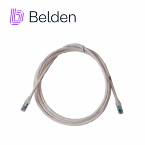 PATCH CORD UTP CAT6+ BELDEN C601109007 / INTERIOR / BLANCO / 4 PARES / 24 AWG / FORRO PVC / CMR / 7 PIES 2.1 METROS