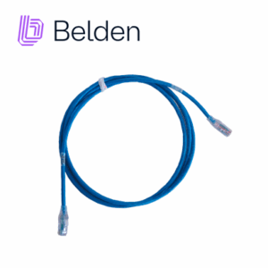 PATCH CORD UTP CAT6A BELDEN CA21106010 / INTERIOR / AZUL / 4 PARES / 24 AWG / FORRO PVC / CMR / 10 PIES 3 METROS