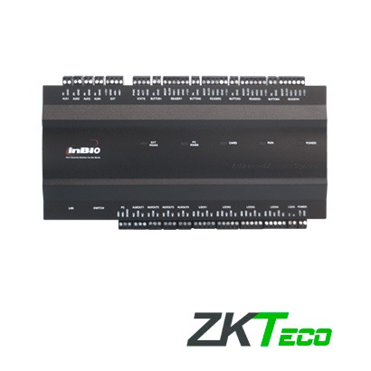 PANEL DE CONTROL DE ACCESO AVANZADO ZKTECO INBIO460 4PUERTAS/4LECTORASWG/8LECTORASRS485/3000HUELLAS/30,000

TARJETAS
/100,000REGISTROS TCPIP/RS485/4INOUTAUX COMPATIBLE CON LECTORAS SERIE KR Y FR
