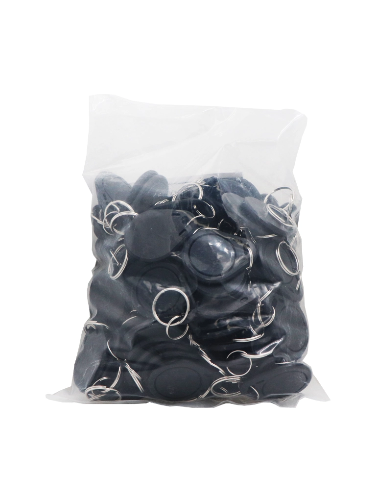 ZKTECO TAG03ID - Bolsa con 100 Llaveros ID con Frecuencia de 125 kHz, con Folio Grabado, Color Negro - Image 4