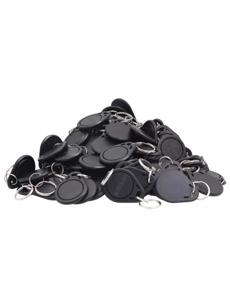 ZKTECO TAG03ID - Bolsa con 100 Llaveros ID con Frecuencia de 125 kHz, con Folio Grabado, Color Negro - Image 3