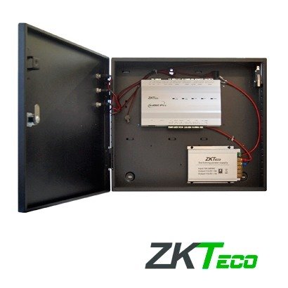 PANEL DE CONTROL DE ACCESO AVANZADO GREENLABEL ZKTECO INBIO260PROBOX KIT GABINETE Y FUENTE 2 PUERTAS  4 LECTORAS  20,000 HUELLAS,  60,000 TARJETAS,  100,000 REGISTROS TCPIP/RS485/ 2 IN AUXILIARES 2 OUT AUXILIARES COMPATIBLE CON LECTORAS KR502E, KR502E RS, KR503E, FR1200, FR1500S,  COMPATIBLE CON SOFTWARE ZKBIO CVSECURITY MODULO DE ACCESO