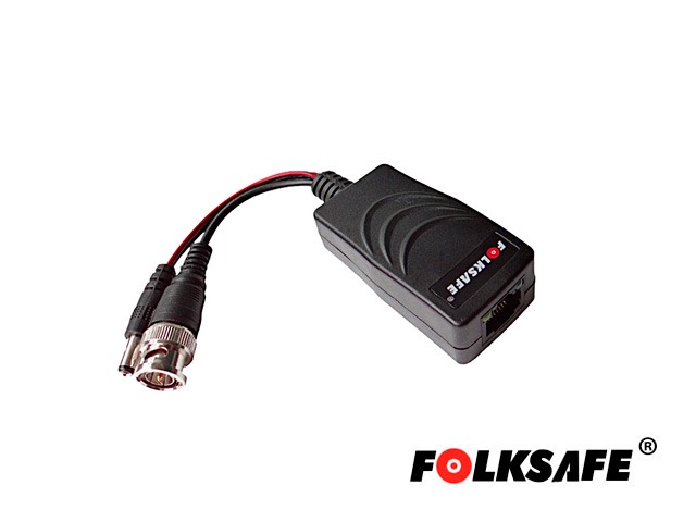 TRASCEPTOR HD FOLKSAFE DE REPUESTO PARA SER UTILIZADO CON LOS COMBOS FS-HD4616VPS-36, COMPATIBLE CON TODAS LAS MARCAS DE CÁMARAS CON FORMATO HD-TVI, HD-CVI, AHD Y CVBS, SOPORTA CABLEADO MÁXIMO PARA VIDEO AHD 2MP 250MTS, CABLEADO MÁXIMO PARA ALIMENTACIÓN A CÁMARA ES DE 305MTS, CUENTA CON PROTECCIÓN DE DESCARGAS DE 2KV EN ENTRADA/SALIDA DE VIDEO