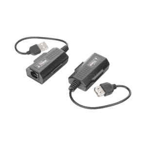 Kit extensor USB por cable UTP Cat 5 / 5e / 6 para Distancias de Hasta 50 Metros / Versión 2.0