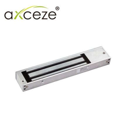 CHAPA MAGNETICA AXCEZE MODELO AX-M620L CON LED FUERZA DE 600 LIBRAS